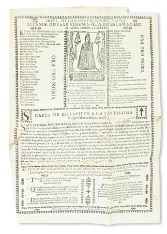 (MEXICAN IMPRINT--1621.) Jesus Maria: informacion en derecho en defensa de la exempcion absoluta que las religiones tienen
